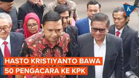 Alasan Hasto Kristiyanto Didampingi 50 Pengacara ke KPK