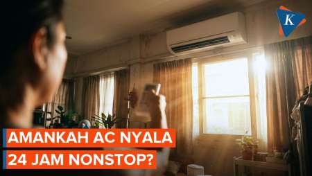 Apakah Aman AC Dinyalakan 24 Jam Terus Menerus?