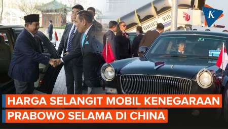 Tumpangi Hongqi L5 di China, Mobil Kenegaraan Prabowo Dibanderol Rp 11 Miliar