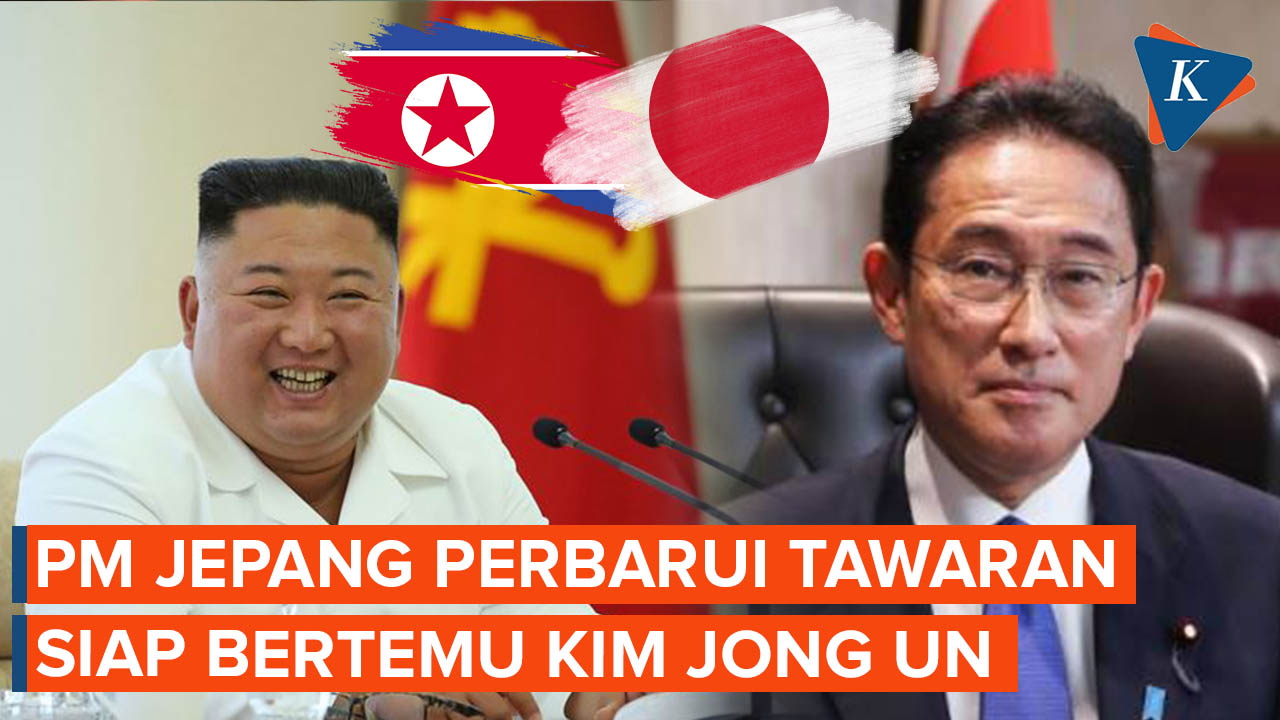 PM Jepang Perbarui Tawaran Siap Bertemu Kim Jong Un, Untuk Apa ?