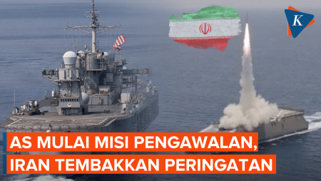 Hormuz Memanas! AS Mulai Misi Pengawalan, Iran Lepaskan Tembakan Peringatan
