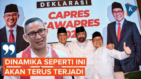 Respons Sandiaga soal Anies-Cak Imin: Itu Bagian dari Dinamika Politik...