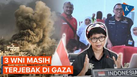 3 WNI Terjebak di Gaza, Menlu: Sulit Dievakuasi karena Isu Administrasi