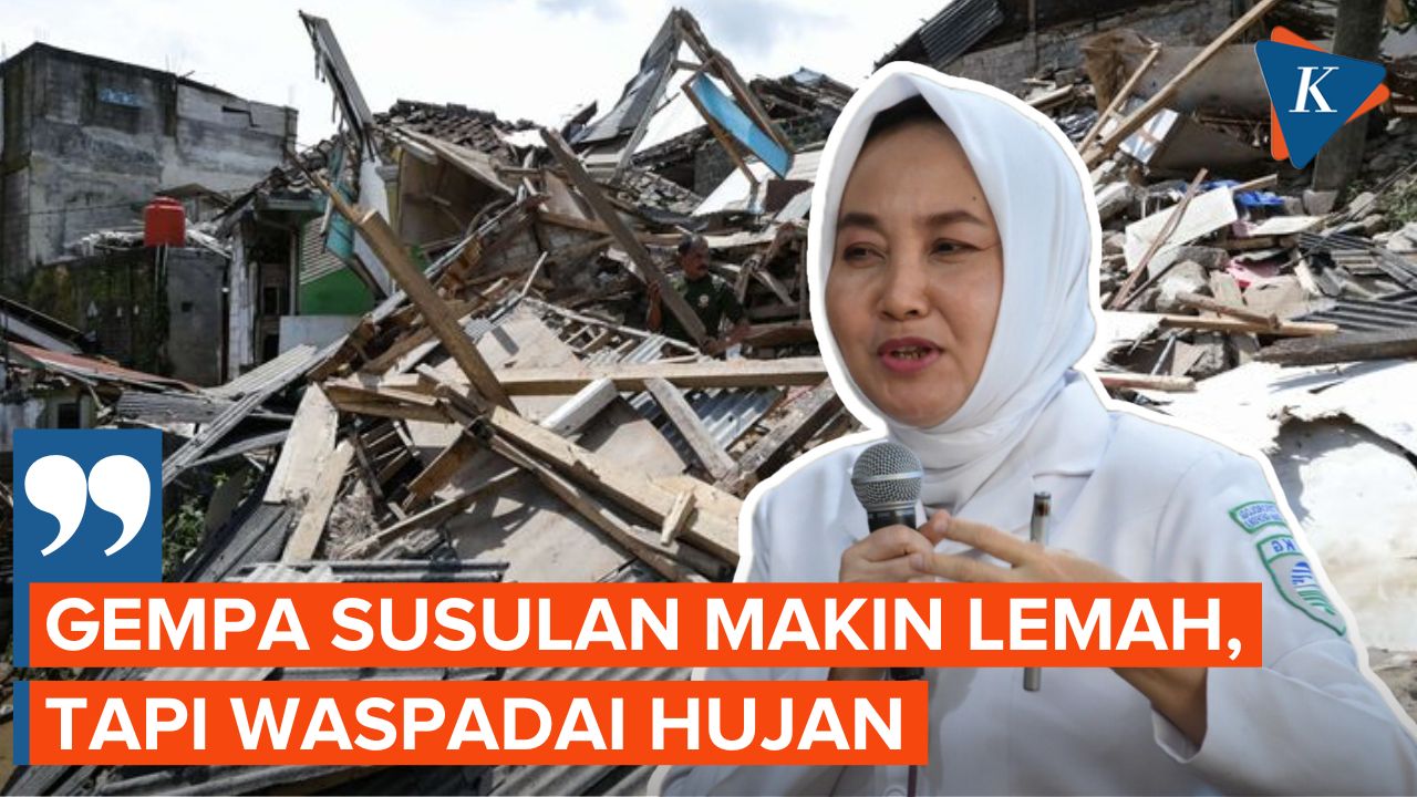 BMKG Minta Warga Waspadai Curah Hujan Tinggi Usai Gempa di Cianjur