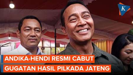 Andika-Hendi Resmi Cabut Gugatan Hasil Pilkada Jateng di MK