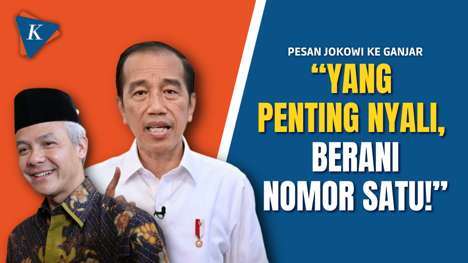 Ini Pesan Jokowi pada Ganjar untuk PIlpres 2024