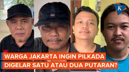 Tanggapan Warga Jakarta soal Pilkada, Mau Digelar Satu atau Dua Putaran?