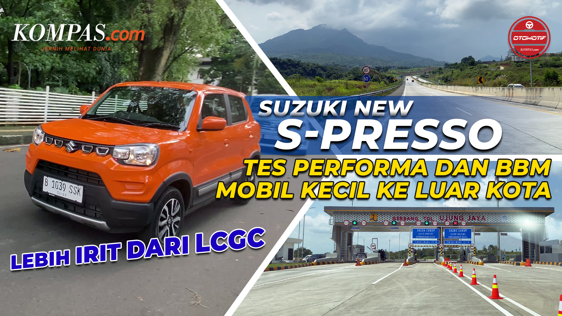 TEST DRIVE | Suzuki New S-Presso 2023 | Tes Performa dan BBM ke Luar Kota