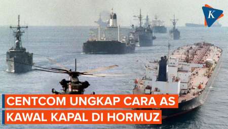 Libatkan 15.000 Prajurit, Begini Gambaran AS Kawal Kapal Di Selat Hormuz