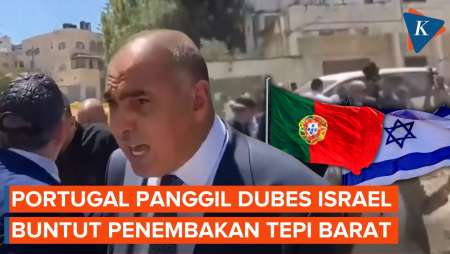 Portugal Panggil Dubes Israel Buntut Penembakan Delegasi Asing di Jenin Tepi Barat