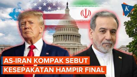 Peluang Kesepakatan Damai AS-Iran Hampir Final! Washington Sebut Sudah 85 Persen