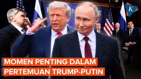 Momen-momen Penting Pertemuan Trump-Putin: Saling Puji tapi Tak Sepakat Akhiri Perang