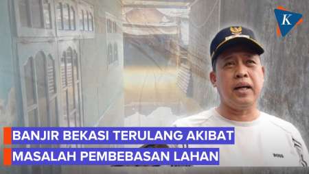 Banjir Berulang Di Bantaran Kali Bekasi Akibat Terkendala Pembebasan Lahan