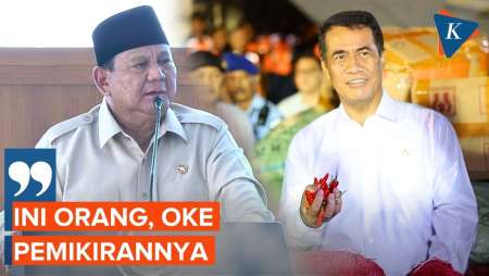 Cerita Prabowo Usul ke Jokowi Nama Amran agar Jadi Menteri Pertanian
