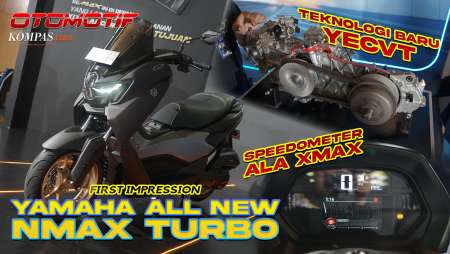 FIRST IMPRESSION | Yamaha All New Nmax Turbo | Punya Fitur Tambah Akselerasi Sekejap