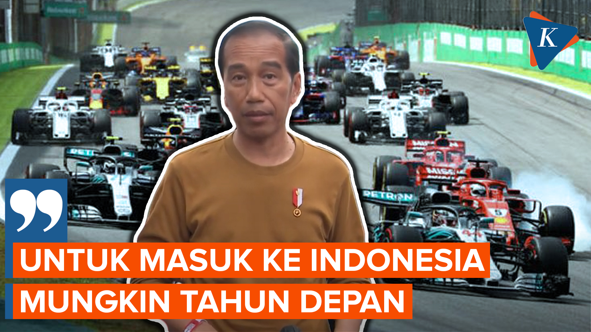 Jokowi Jajaki Kemungkinan Gelar Formula 1 di Indonesia Tahun Depan