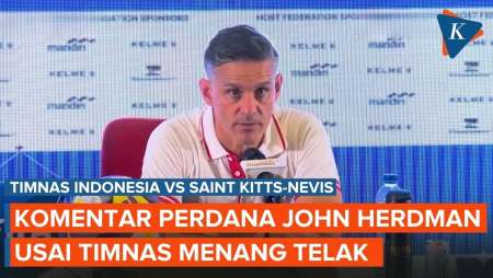 Tanggapan John Herdman Usai Timnas Menang Telak