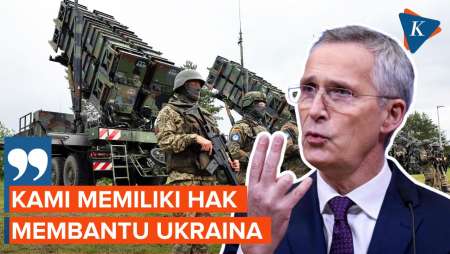 NATO Bela Ukraina, Penggunaan Senjata ke Rusia Sekadar untuk Bela Diri