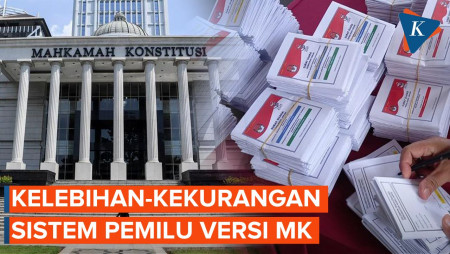 Menurut MK, Ini Kelebihan-Kekurangan Sistem Pemilu Proporsional Terbuka dan Tertutup