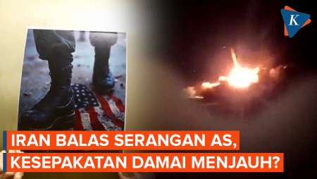 Iran Balas Serang Pangkalan AS, Kesepakatan Damai Menjauh?