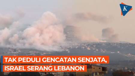 Israel Gempur Lebanon Saat Masa Gencatan Senjata, Ingkari Kesepakatan Buatan AS