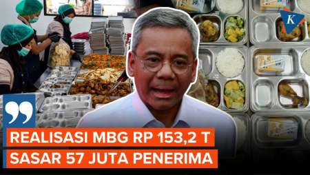 Menkeu Suahasil Dana MBG Tembus Rp 153,2 T Hingga September 2026