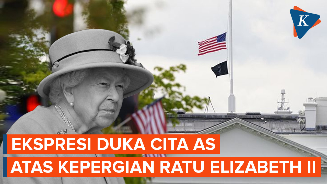 Bendera Setengah Tiang berkibar di Amerika Serikat, Menghormati Kepergian Ratu Elizabeth II