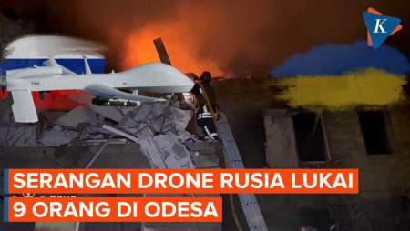 Rusia Serang Kota Pelabuhan Odesa, 9 Orang Tewas