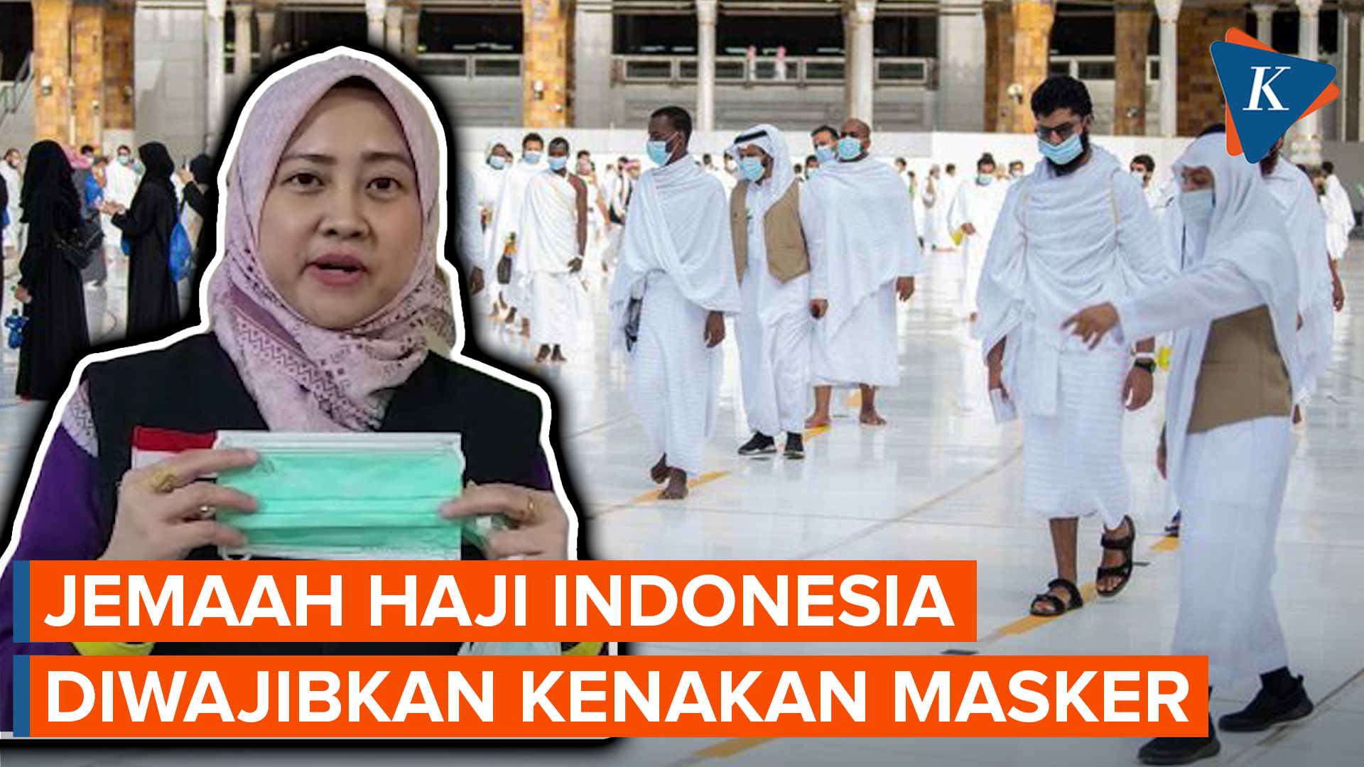 Mengapa Jemaah Haji Indonesia Tetap Diwajibkan Kenakan Masker? Ini Alasannya