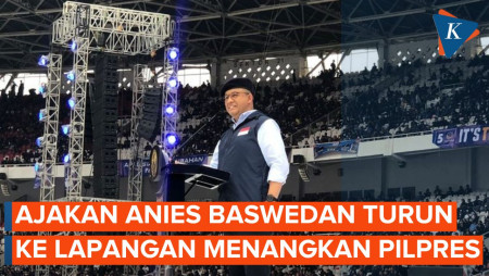 Anies: Turunlah ke Lapangan demi Menangkan Pilpres 2024