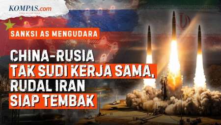 China-Rusia Tak Sudi Bantu AS Perang Lawan Iran: Teheran Beri Peringatan, Rudal Balistik Siap Tembak