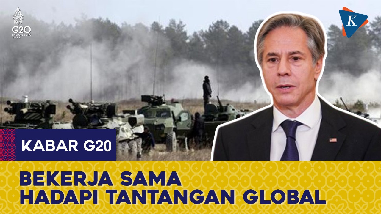 Hadiri Pertemuan G20 di Bali, Blinken Akan Bawa Isu Perang Rusia-Ukraina