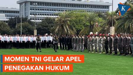 Puspom TNI Gelar Apel, Menyinggung soal Judi Online dan Narkoba