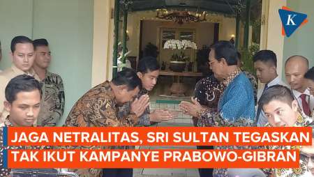 Sultan Izinkan Prabowo-Gibran Kampanye Di Yogyakarta, Tapi Tidak "Ikut Campur"