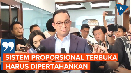 Anies: Kita Kembali ke Prademokrasi jika Pakai Sistem Proporsional Tertutup