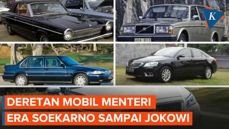 Potret Mobil Menteri Era Soekarno Sampai Jokowi