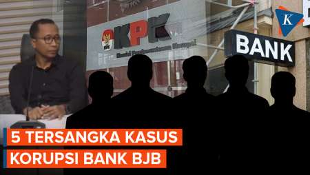 KPK Tetapkan 5 Tersangka Kasus Korupsi Bank BJB, Tak Ada Nama Ridwan Kamil