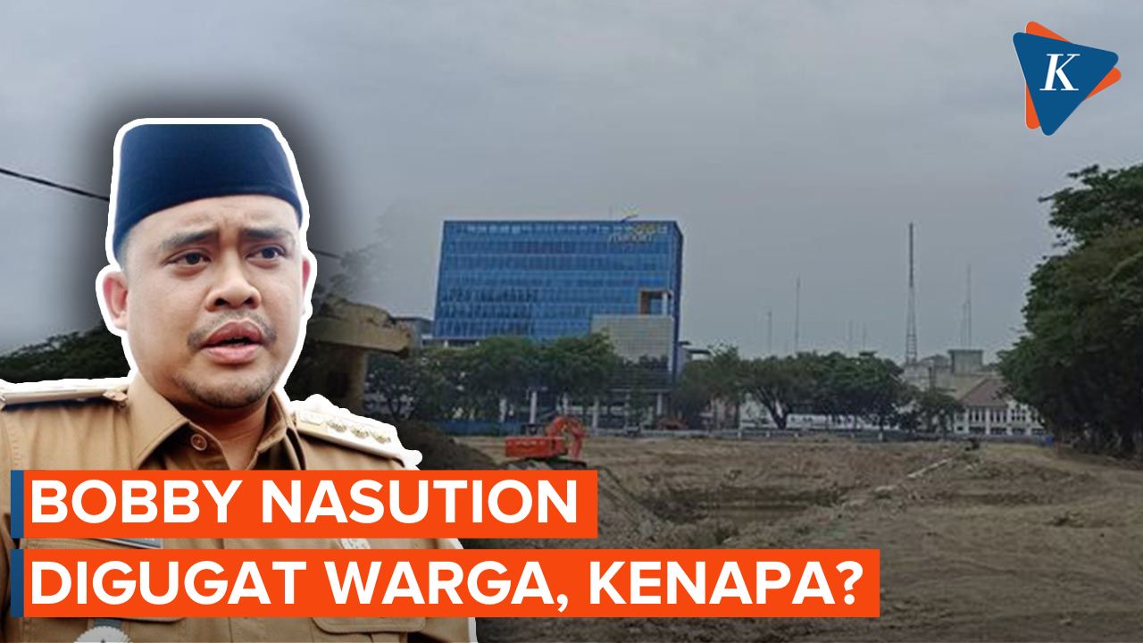 Walkot Medan Bobby Nasution Digugat Warga, Dianggap Rusak Lapangan Merdeka