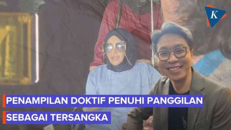 Doktif Pakai Kursi Roda Dan Infus Penuhi Panggilan Sebagai Tersangka