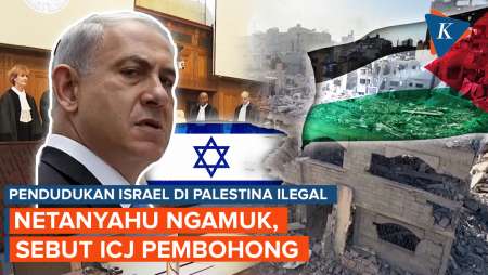 Netanyahu Ngamuk Usai ICJ Putuskan Pendudukan Israel di Palestina Ilegal