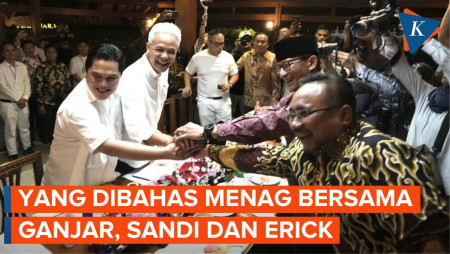 Menag Ungkap Isi Pertemuan Satu Meja dengan Ganjar, Sandiaga, dan…