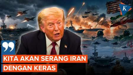 Trump Gertak Iran! AS Ancam Balas Teheran Lebih Keras