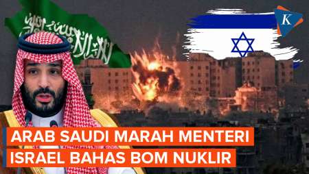 Arab Saudi Murka Menteri Israel Ancam Ledakkan Bom Nuklir di Gaza