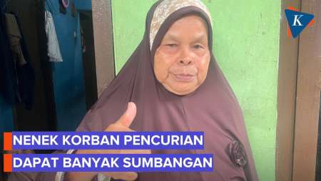Uangnya Dicuri, Nenek Penjual Nasi Uduk Terima Bantuan Berlipat