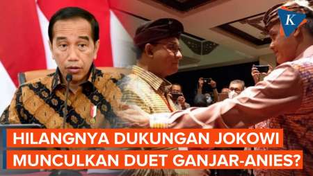 Faktor Hilangnya Dukungan Jokowi Munculkan Usulan Duet Ganjar-Anies