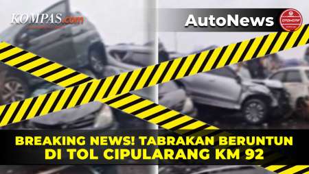 Ada Kecelakaan Beruntun di Tol Cipularang KM 92, Arah Jakarta Keluar di GT Cikamuning