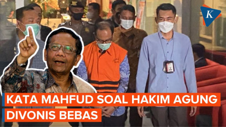 Mahfud Akan Minta KPK Kasasi Buntut Hakim Agung Gazalba Divonis Bebas