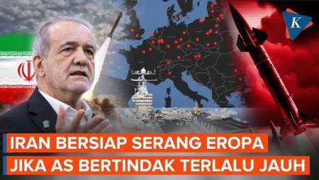 Iran Siap Serang Eropa Jika Trump Tingkatkan Eskalasi Perang, Ini Targetnya!