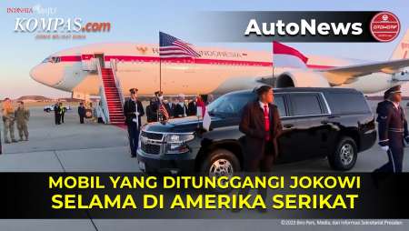 Kunjungan ke AS, Jokowi Diantar Pakai Chevrolet Suburban