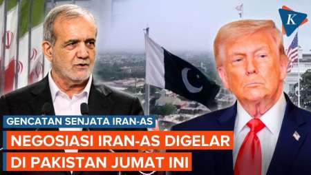 Gencatan Senjata, Perundingan Iran-AS Digelar Di Pakistan Jumat Ini